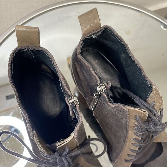 All saints neutral suede lace bootie size 9 - Picture 9 of 9